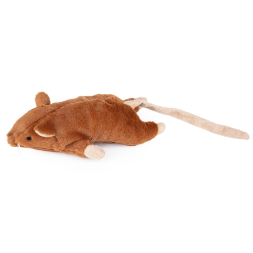 L&B ŽAISLAS KATĖMS DIDELĖ PELĖ, 28X10X,5X5CM, RUDOS SPALVOS