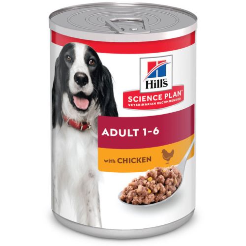 Hill's Science Plan Adult konservai šunims su vištiena, 370 g