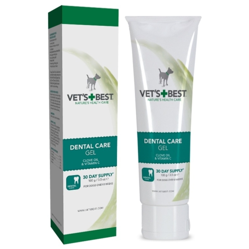 Vets Best gelis šunų dantų priežiūrai, 100g