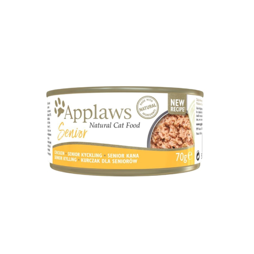 Applaws konservai katėms senjorėms su vištiena, 70 g
