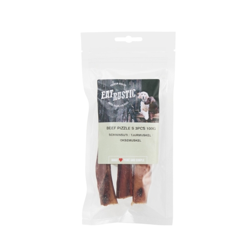 Eat Rustic natūralus skanėstas šunims-jautienos lazdelės, 3 vnt, 100 g