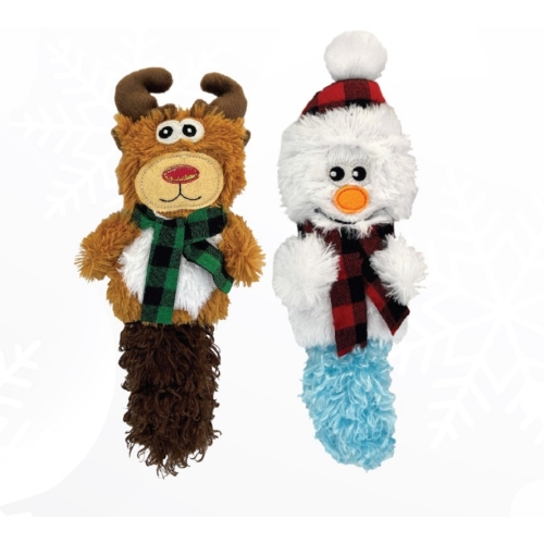 *Kong Holiday Kickeroo Character žaislas katėms, 22 cm, įv. spalvų