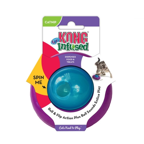 Kong Cat Infused Gyro interaktyvus žaislas žaislas katėms
