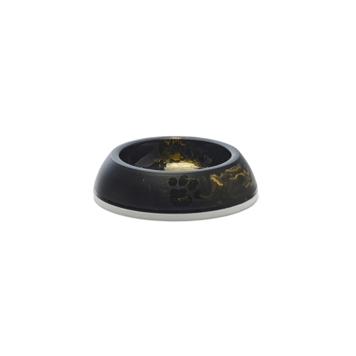 Savic Delice Marble dubenėlis, 200 ml, juodos/aukso spalvos