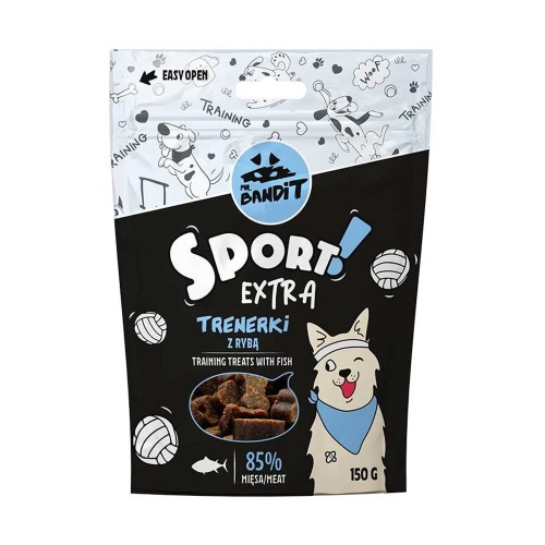 Mr. Bandit SPORT EXTRA skanėstai šunims su žuvimi, 150 g
