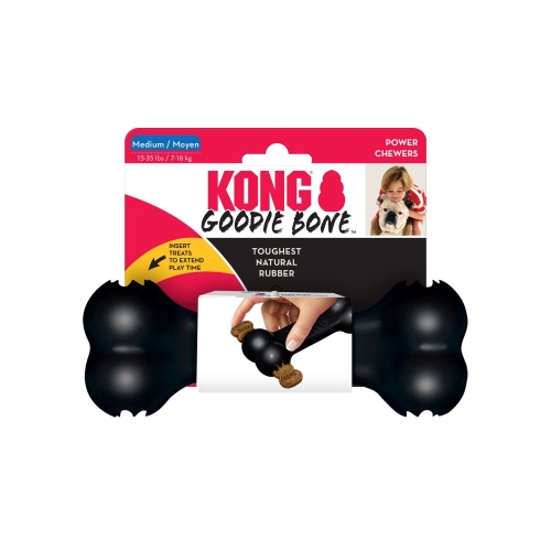 Kong Extreme Goodie Bone žaislas šunims, M dydžio, 18 cm