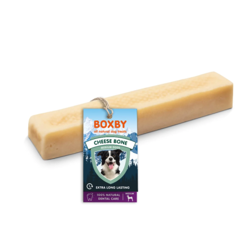 Boxby skanėstas šunims-sūrio kaulas šunims, M dydis