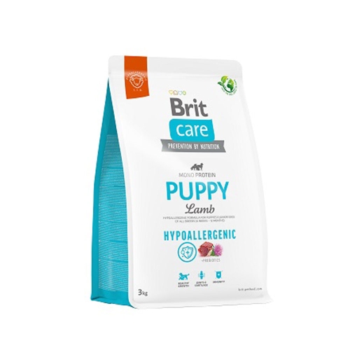 Brit Care Puppy sausas maistas šuniukams su ėriena, 3kg
