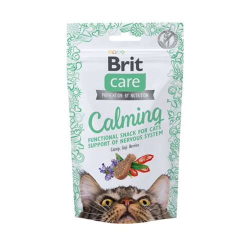 Brit Care Cat Snack Calming kačių skanėstai nuo streso, 50 g