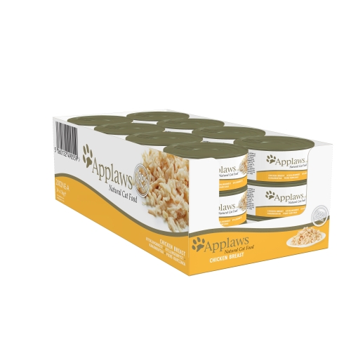 Applaws konsevų rininys katėms su vištiena, 156g x 24 vnt.