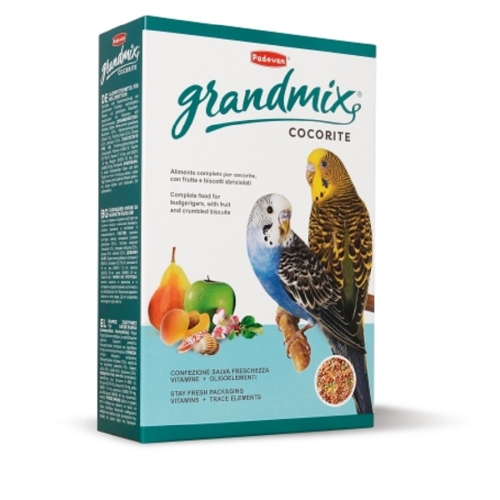 Padovan GrandMix Cocorite maistas mažoms papūgoms, 400 g