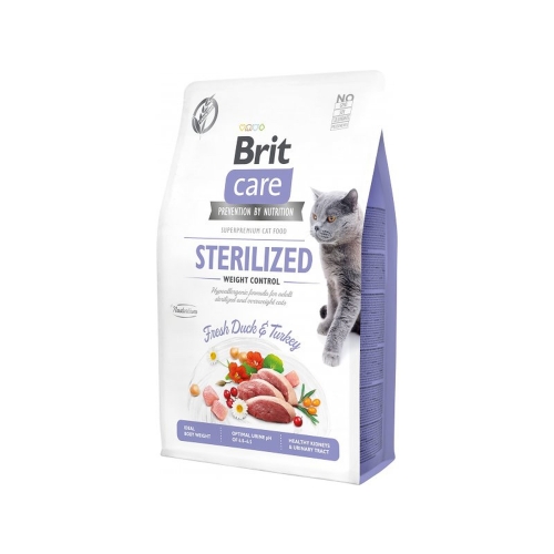 Brit Care Senior Weight Control maistas katėms senjorėms, 2kg