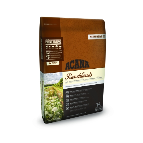 Acana Ranchlands sausas šunų maistas 11,4kg