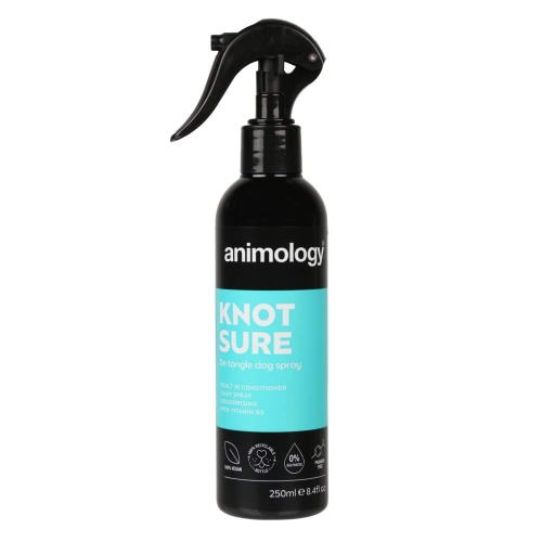 ANIMOLOGY KNOT SURE DENTANGLE PURŠKIKLIS ŠUNIMS SĄVĖLOMS ŠUKUOTI, 250 ML