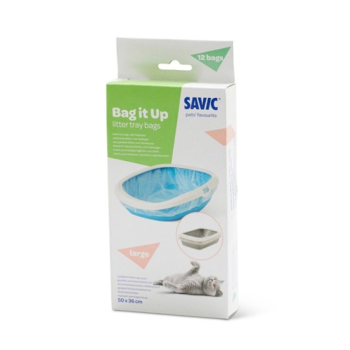 Savic Bag It Up tualeto maišeliai, 50x36cm, 12vnt
