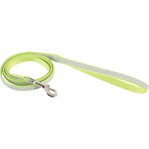Zolux Shiny blizgus pavadėlis katėms, 100 cm, sidabro/žalias