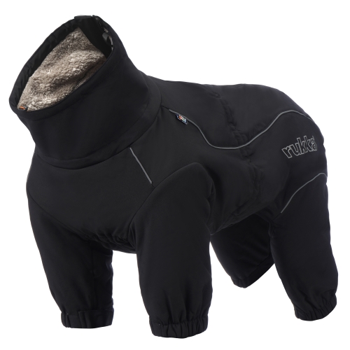 RUKKA THERMAL 2.0 KOMBINEZONAS ŠUNIMS, 50 CM, JUODOS SPALVOS