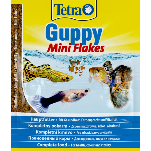 Tetra žuvų maistas Guppy Mini Flakes 12 g