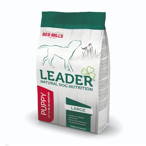 Leader Puppy Large sausas maistas did. veislių šuniukams, 2 kg