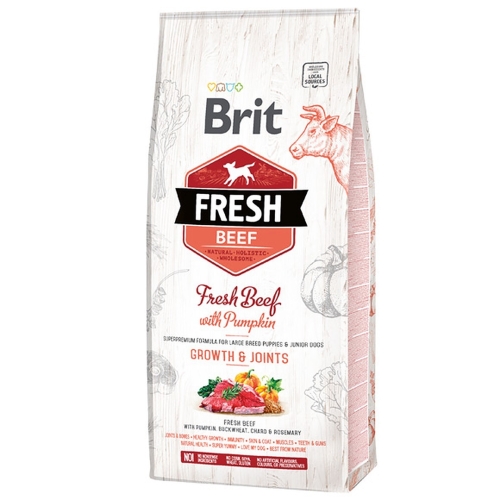 Brit Fresh puppy large maistas šuniukams 12kg