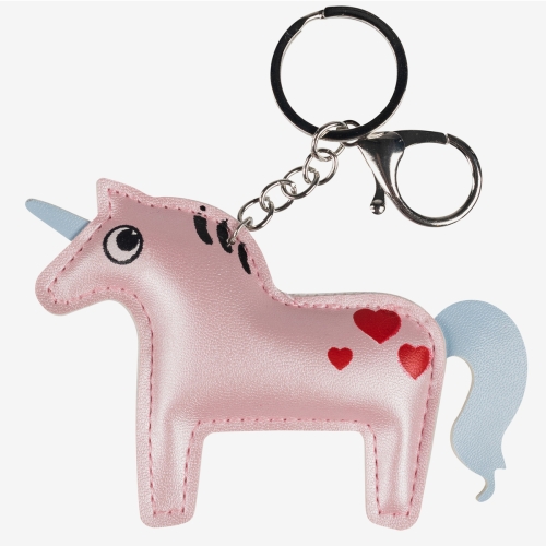 Horze Unicorn Love raktų pakabukas, rožinis