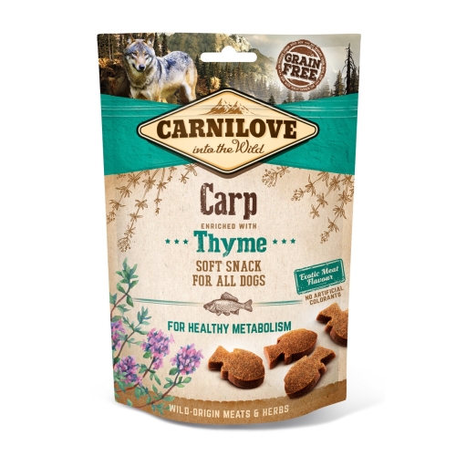 Carnilove skanėstas šunims su karpiu ir čiobreliais, 200g