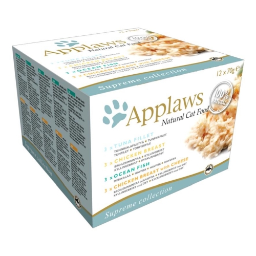 Applaws Supreme konservai katėms, 12 x 70 g