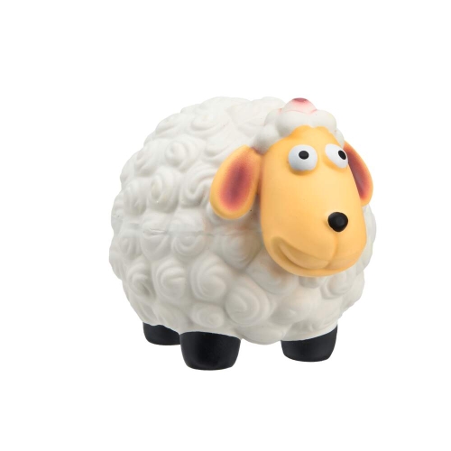 Little & Bigger lateksinis žaislas šunims, avytės formos