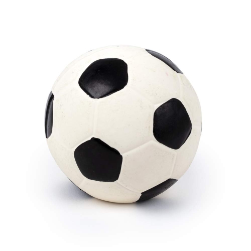 Little & Bigger žaislinis futbolo kamuoliukas šunims, 7,5 cm