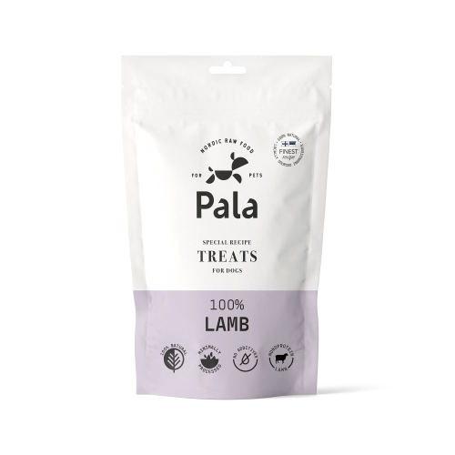 Pala skanėstai šunims su ėriena, 100 g