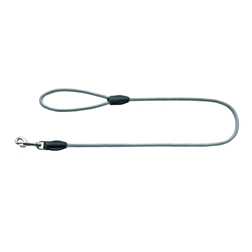 Hunter Eiby Freestyle pavadėlis, 8mm/110cm, pilkas