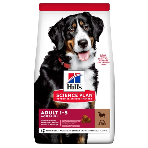 Hill´s Science Plan Adult Large Breed maistas su ėriena, 14kg
