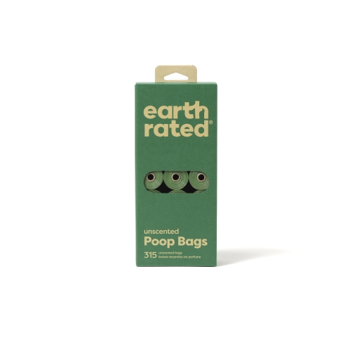 Earth Rated bekvapiai maišeliai ekskrementams, 315 vnt.