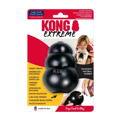 KONG Extreme skanėstais užpildomas žaislas, L dydis, 10 cm