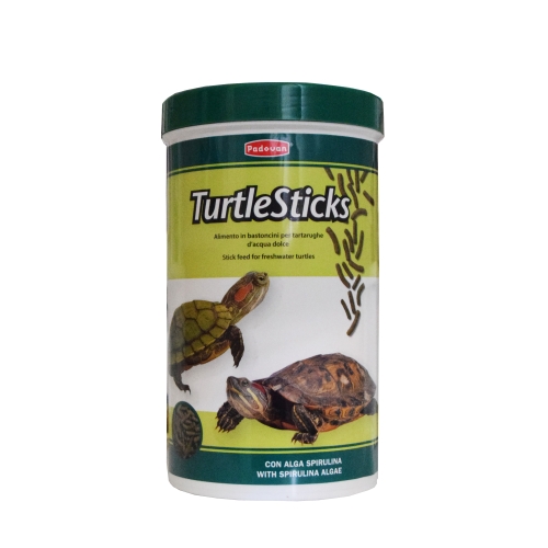 Padovan Turtle Sticks visavertis maistas vėžliams, 330 g/1 l
