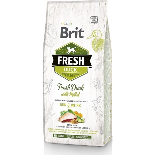 Brit Fresh active run&work maistas šunims 2,5kg