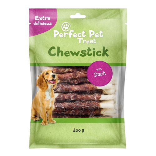 Perfect Pet Wrapped skanėstas šunims, su antiena, 400g