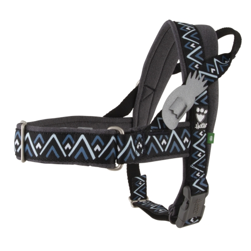 Hurtta Razzle-Dazzle Nordic H formos petnešos, 80-100 cm, juodos