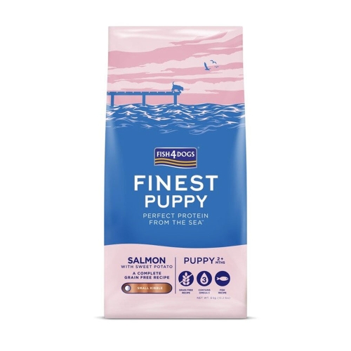 Fish4Dogs Finest Puppy sausas maistas šunims, 6 kg (maž.granulės)