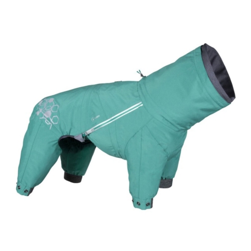 Hurtta Mudventure Overall Eco kombinezonas, 40-M cm, žydros sp.