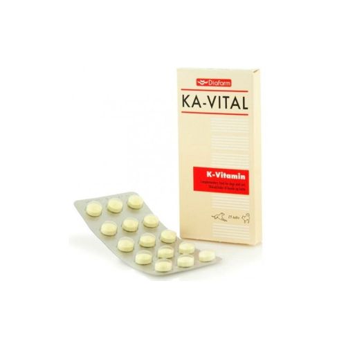 Diafarm Ka-Vital vitminas K šunims ir katėms, 15 tablečių