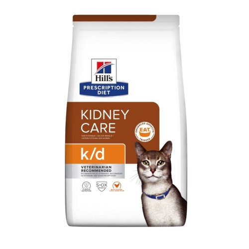 Hill's PD Feline k/d sausas maistas katėms, 1,5 kg