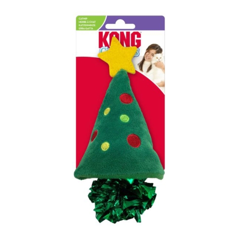 Kong Holiday Cracles žaislas katėms Kalėdų eglutė