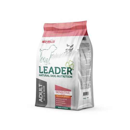 Leader Sensitive Large maistas su lašiša, 12 kg