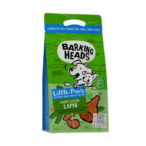 Barking Heads Chop Lickin' Lamb maistas maž. veislėms su ėriena, 1,5kg
