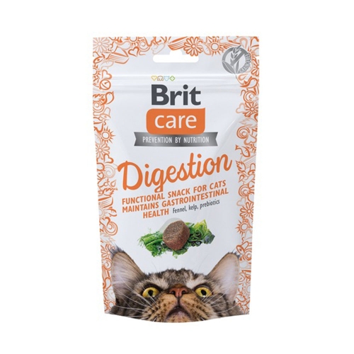 Brit Care Digestion skanėstai katėms su tunu, 50 g