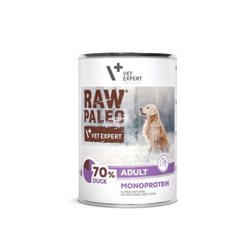 Raw Paleo Adult konservai šunims su antiena, 400 g
