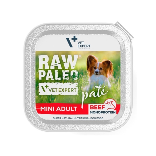 Raw Paleo Pate Mini Adult paštetas šunims su jautiena, 150 g