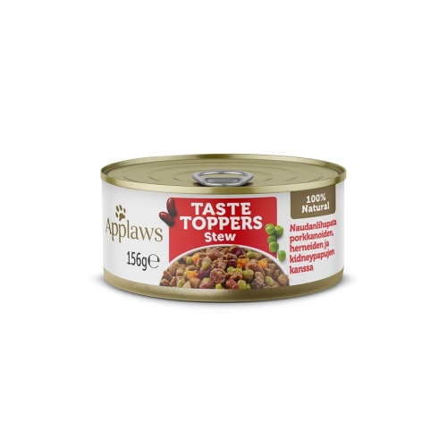 Applaws Taste Toppers pagardas sausam maistui su jautiena, 156 g