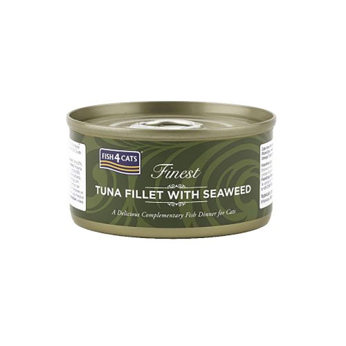 Fish4Cats konservai su tunu ir jūrų dumbliais 70g